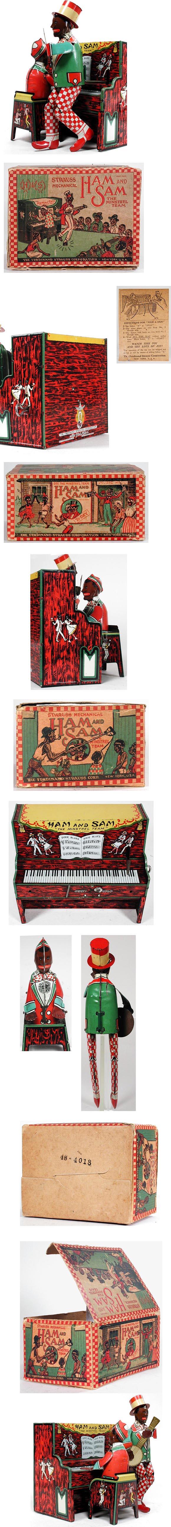 1921 Strauss, Ham and Sam in Original Box